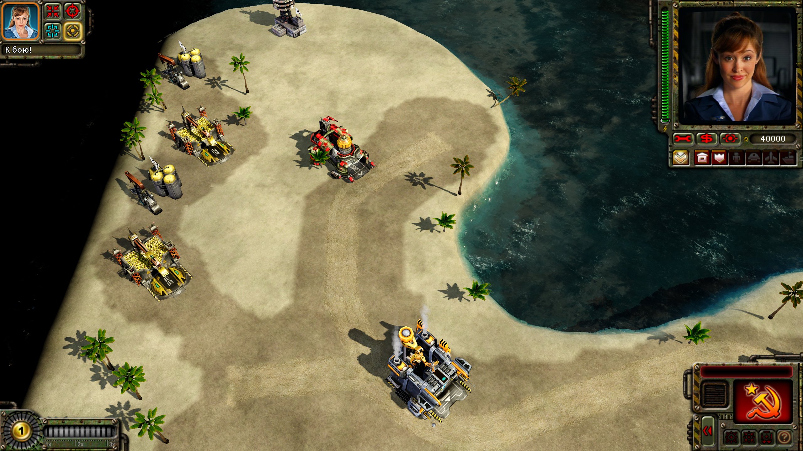 Red Alert 3 Карта Battle Cove 2 Red Alert 3 Карта Battle Cove 2