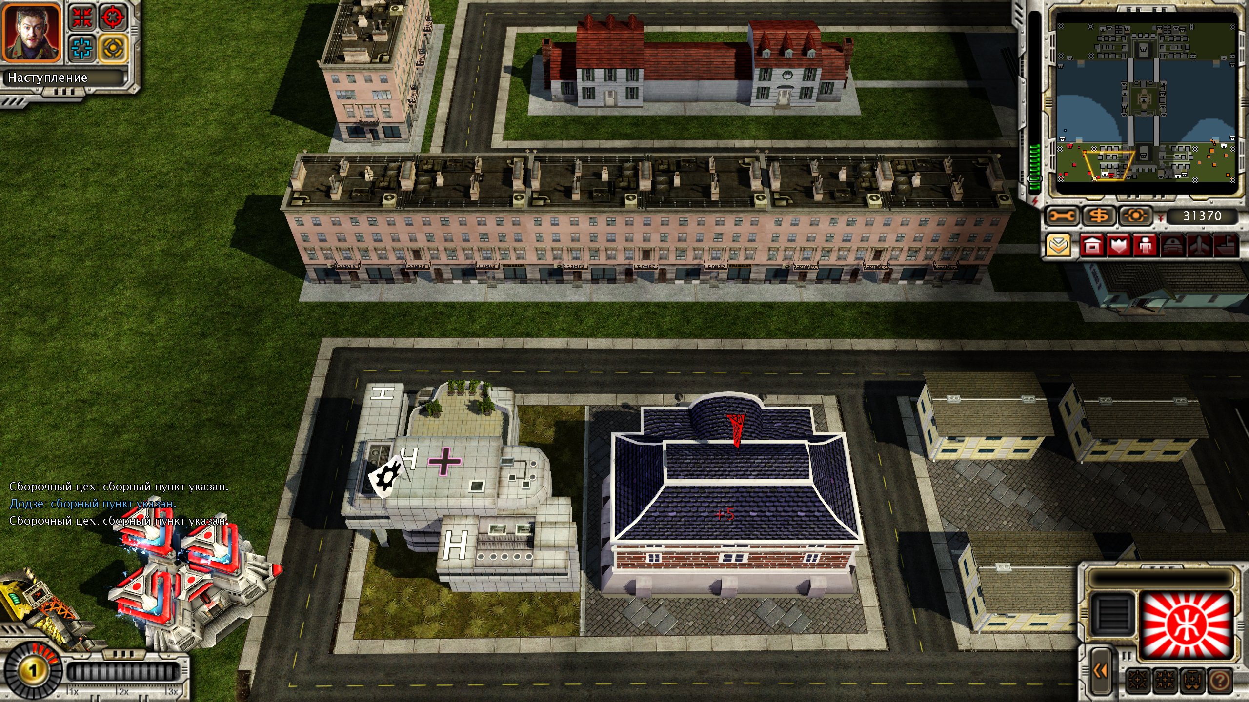 Red Alert 3 Карта Canal-Side Red Alert 3 Карта Canal-Side