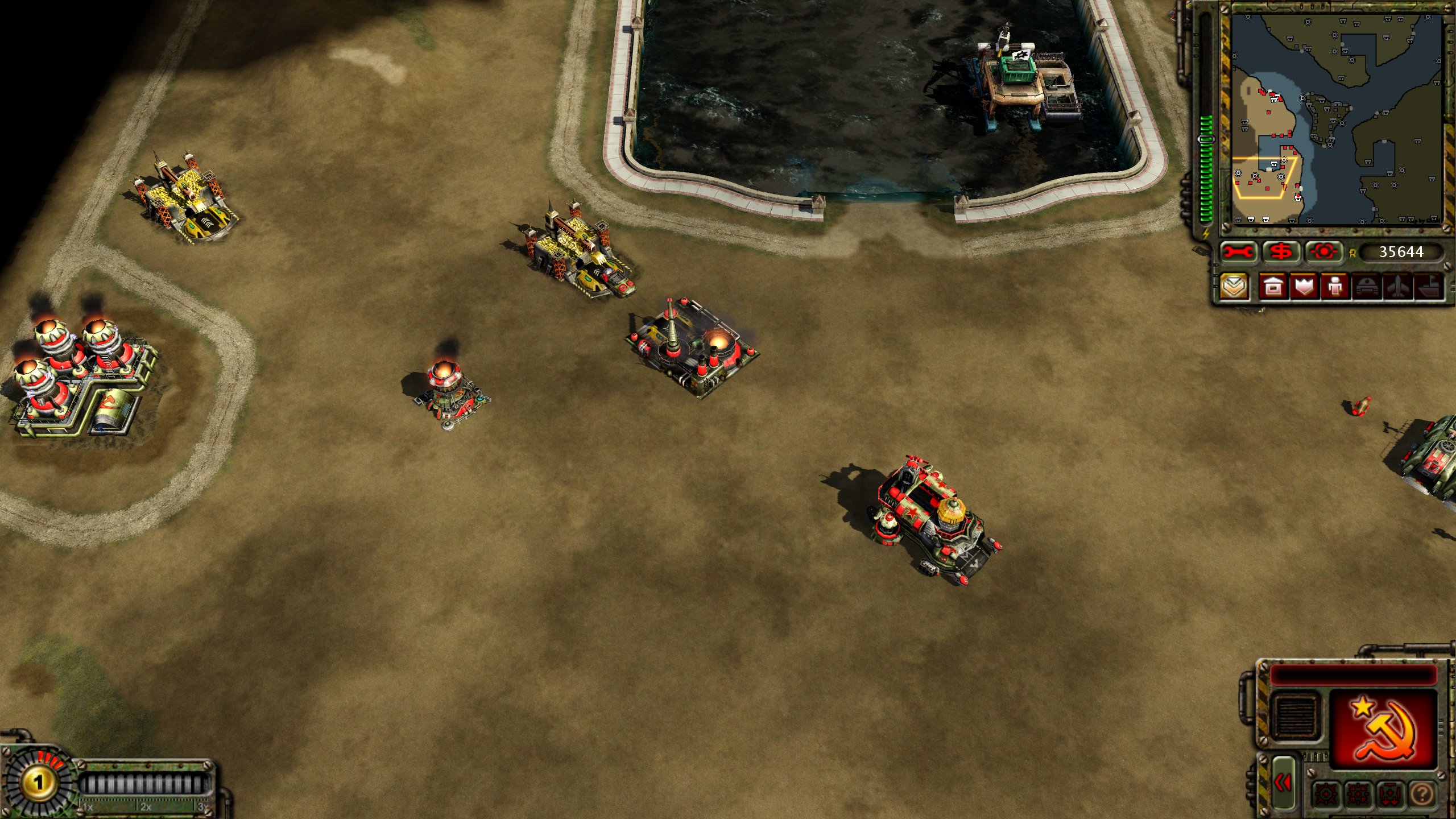 Red Alert 3 Карта Tri-Corps V2 Red Alert 3 Карта Tri-Corps V2