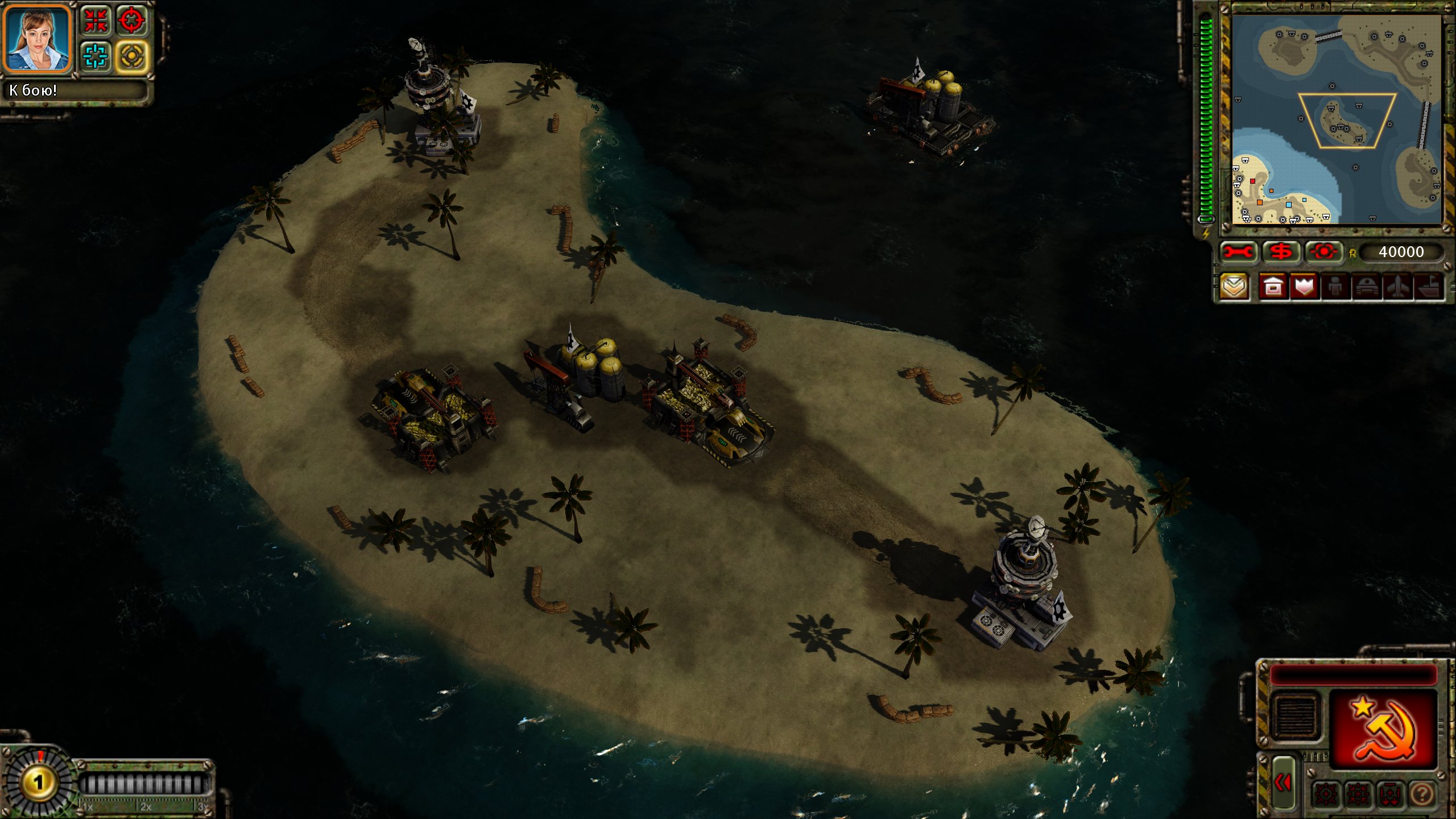 Red Alert 3 Карта Battle Cove 2 Red Alert 3 Карта Battle Cove 2