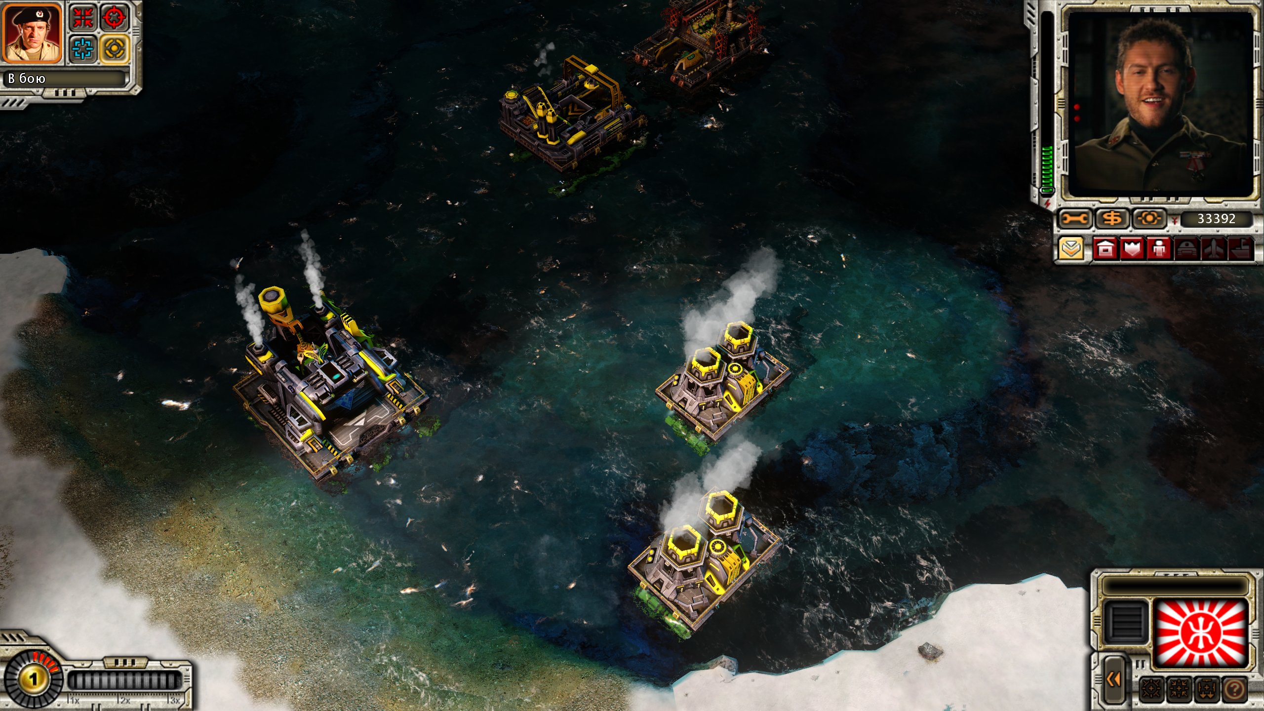 Red Alert 3 Карта Winter Island Red Alert 3 Карта Winter Island