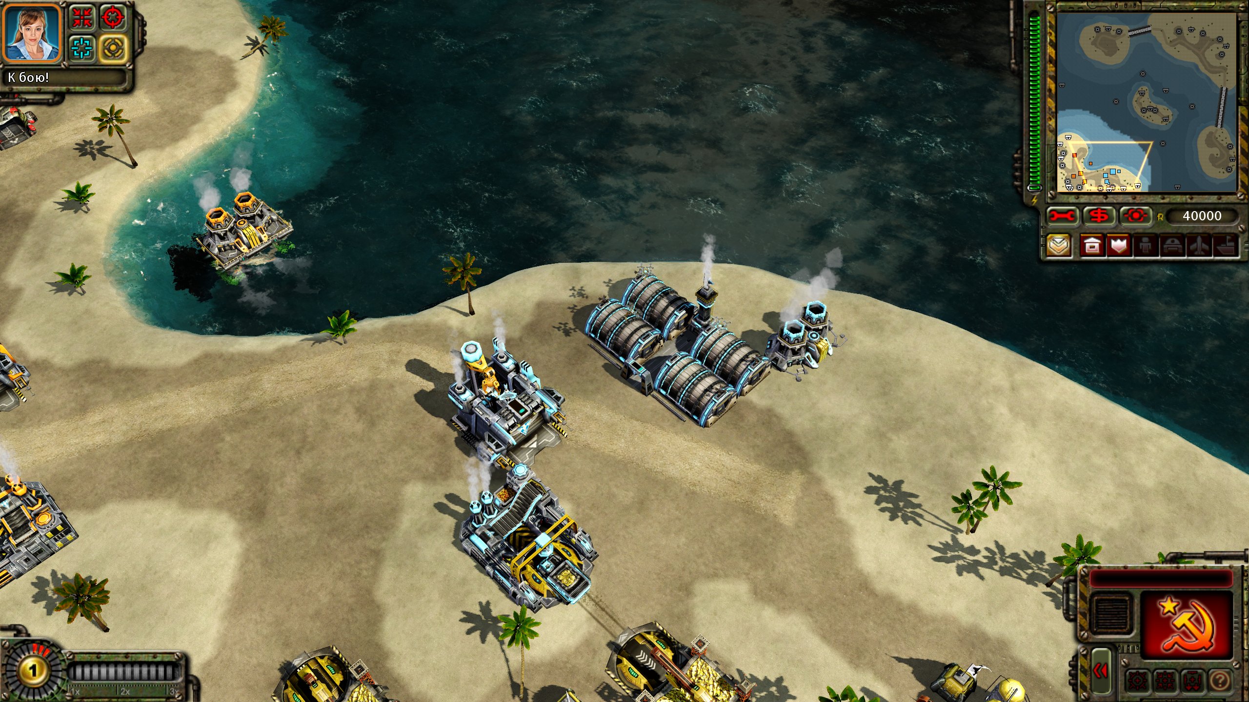 Red Alert 3 Карта Battle Cove 2 Red Alert 3 Карта Battle Cove 2